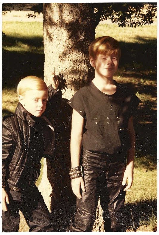 Aaron & Andy Circa 1984